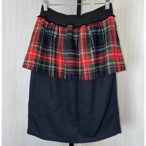 Made In France Y2K Layered Mini/Midi Skirt